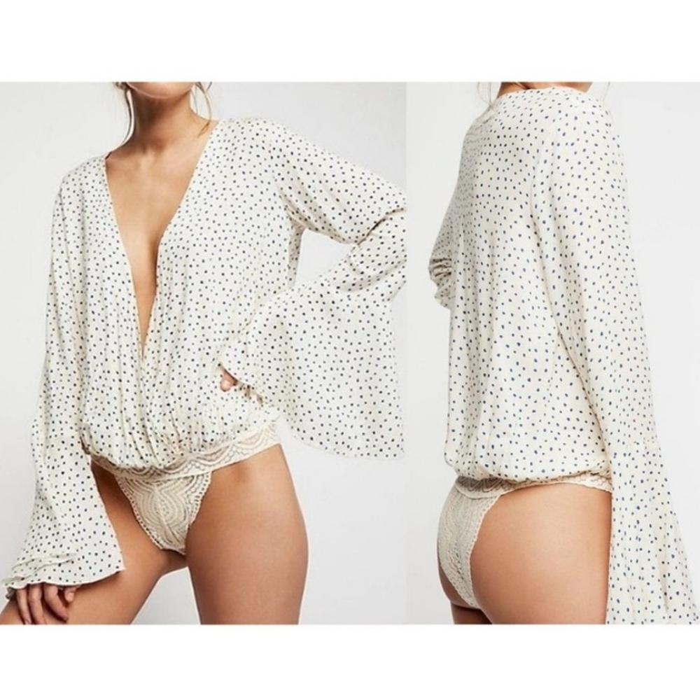 FREE PEOPLE Makin Waves Bodysuit